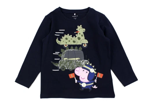 Name It dark sapphire Gurli Gris t-shirt